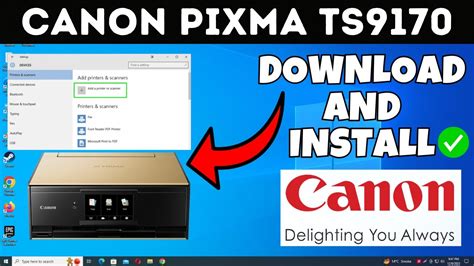 Cara Download Driver Canon PIXMA TS9170